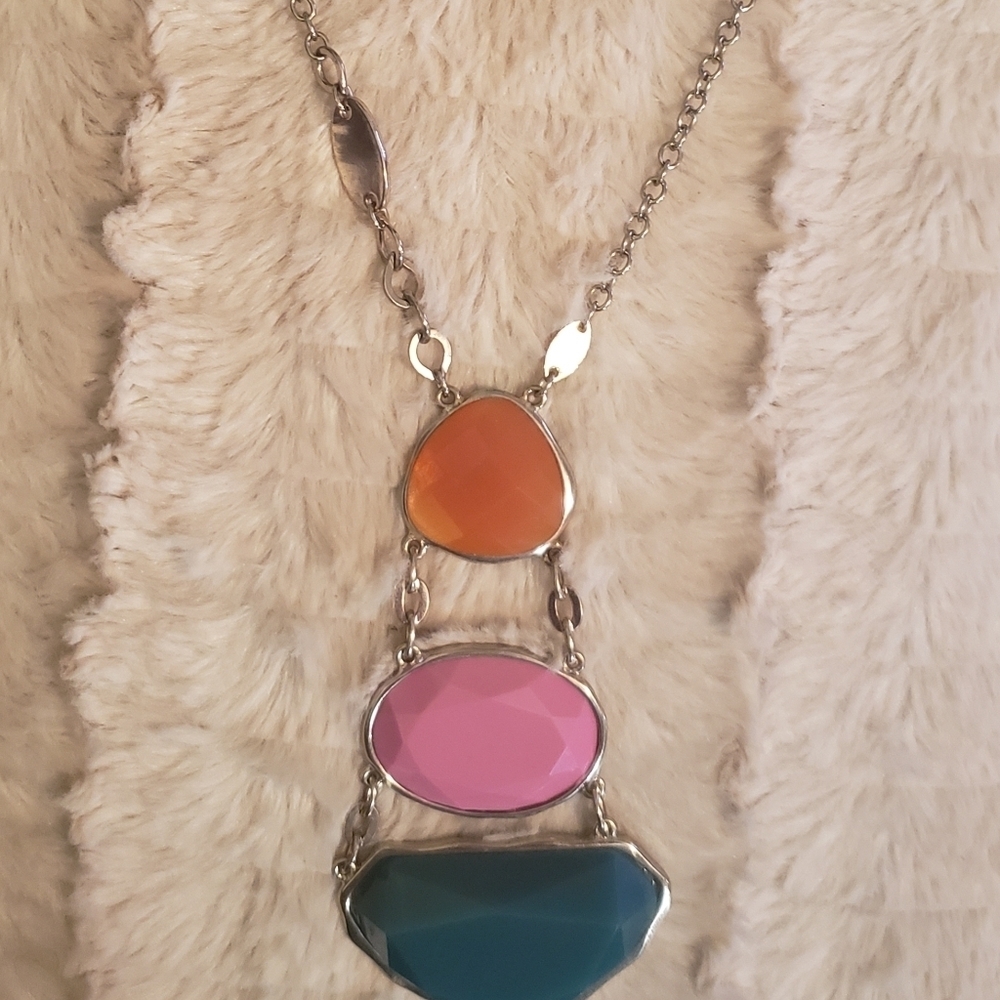 Necklace Different  color Stones Hp 🔥🔥🔥